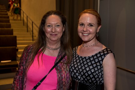 Linda Shelton, executive director, The Joyce Theater (l); and Amy Fitterer, executive director, Dance/USA (r).